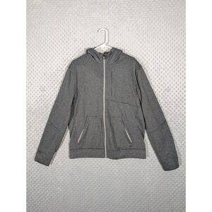 Lululemon City Sweat Zip Hoodie *Thermo Men's Large Heathered Gray Full Zip